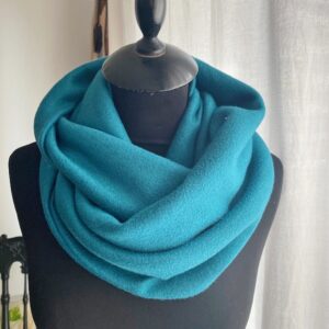 Sciarpa ad anello ottanio