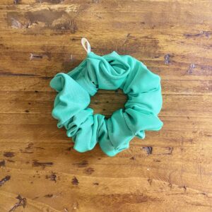 Scrunchie verde fluo
